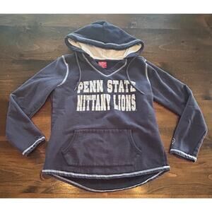 Penn State Nittany Lions Navy Blue Long Sleeve Hoodie Sweatshirt Women's Size Sm